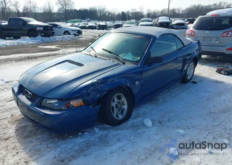 1999 Ford Mustang z USA, uszkodzony, nr VIN 1FAFP4440XF134238